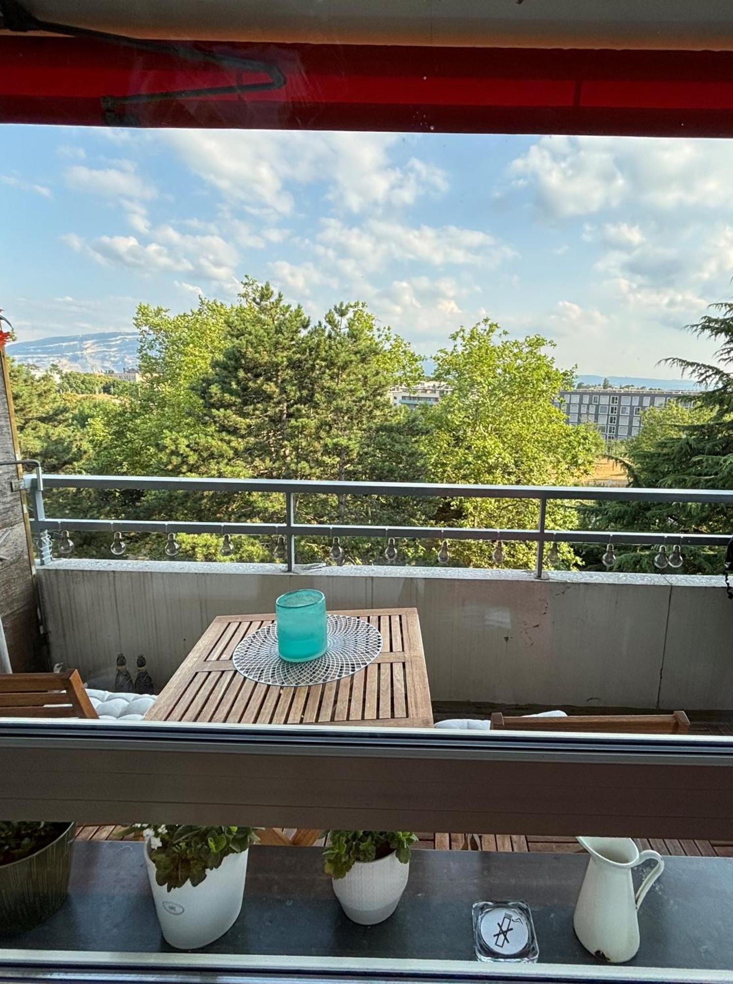 Cozy With View Of Mt Jura Ginevra